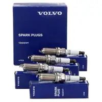 4x ORIGINAL Volvo Zündkerze S60 S80 S90 V40 V60 V70 V90 XC60 XC70 XC90 1.5 2.0 31673604