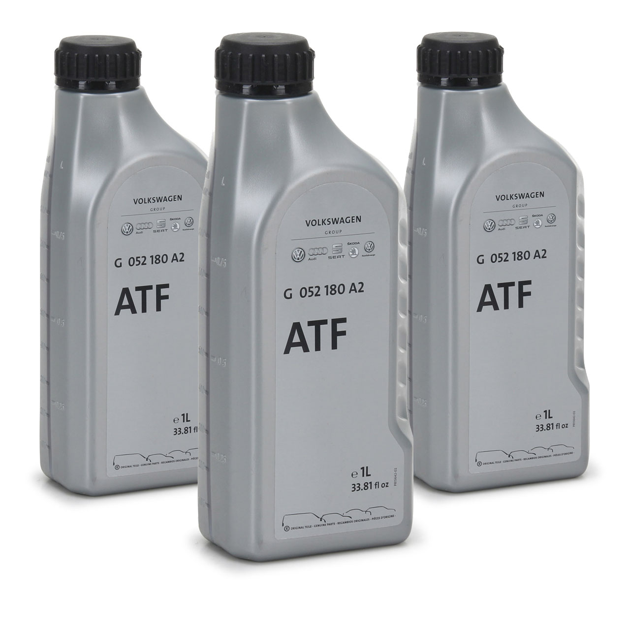 3x ORIGINAL Audi VW Getriebeöl Automatikgetriebeöl ATF 3 Liter G052180A2