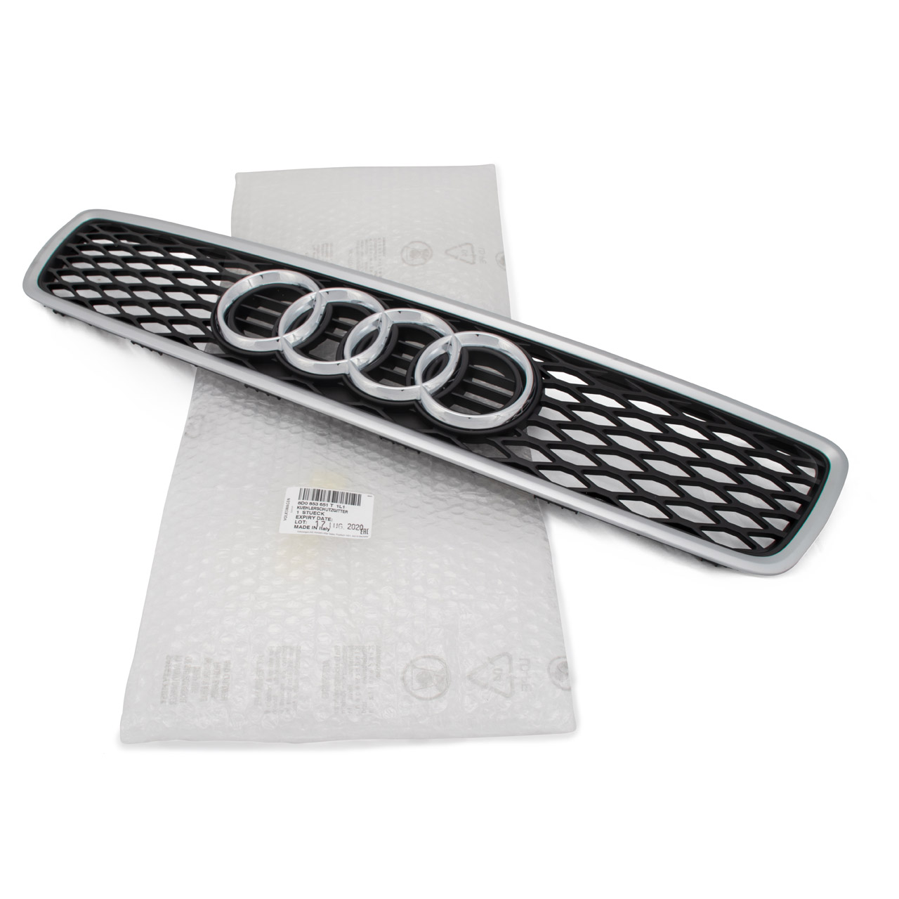 ORIGINAL Audi CHROM ALU Kühlergitter Kühlergrill A4 S4 RS4 (8D B5) 8D0853651T1L1