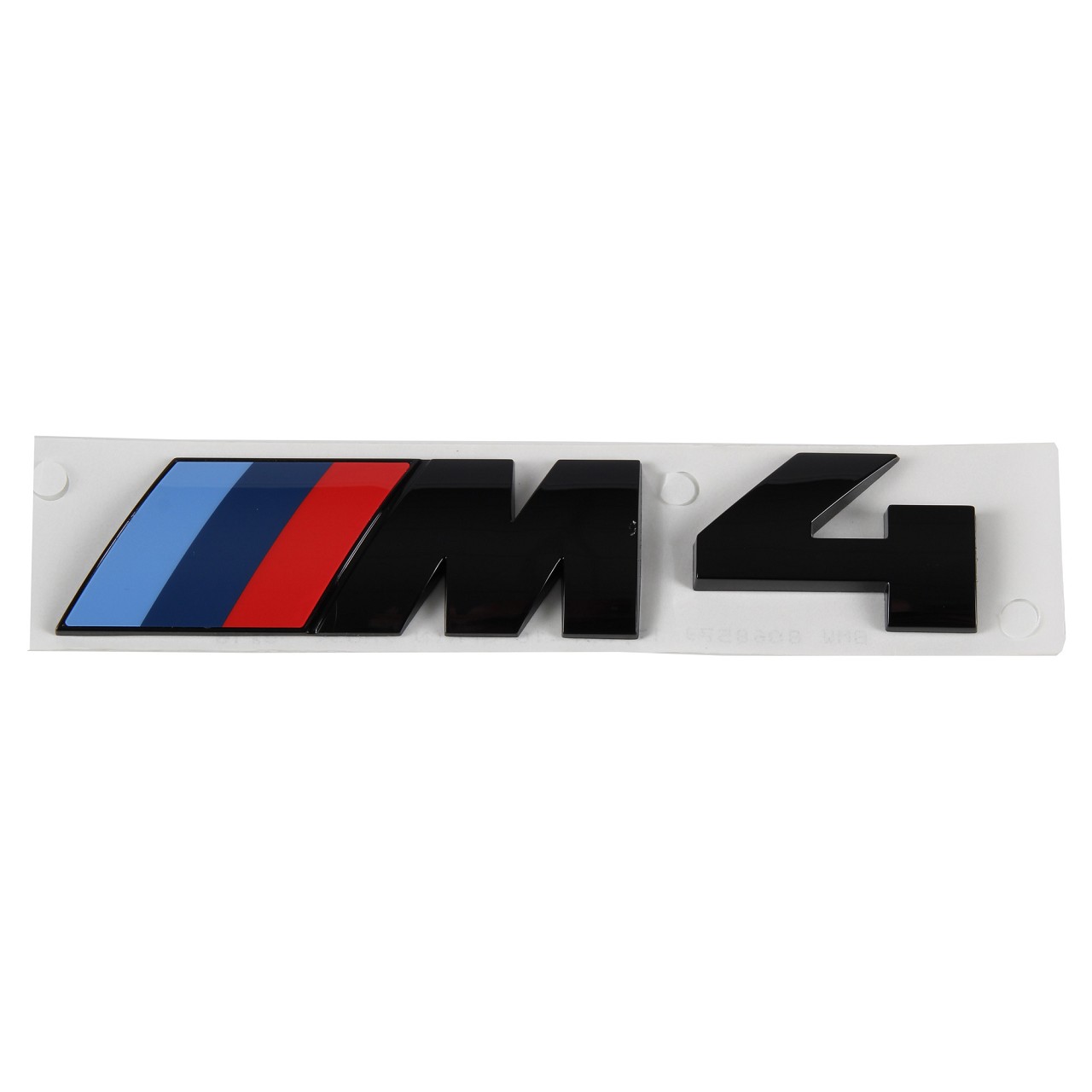 ORIGINAL BMW M4 Emblem Schriftzug Heckklappe SCHWARZ 51148068579