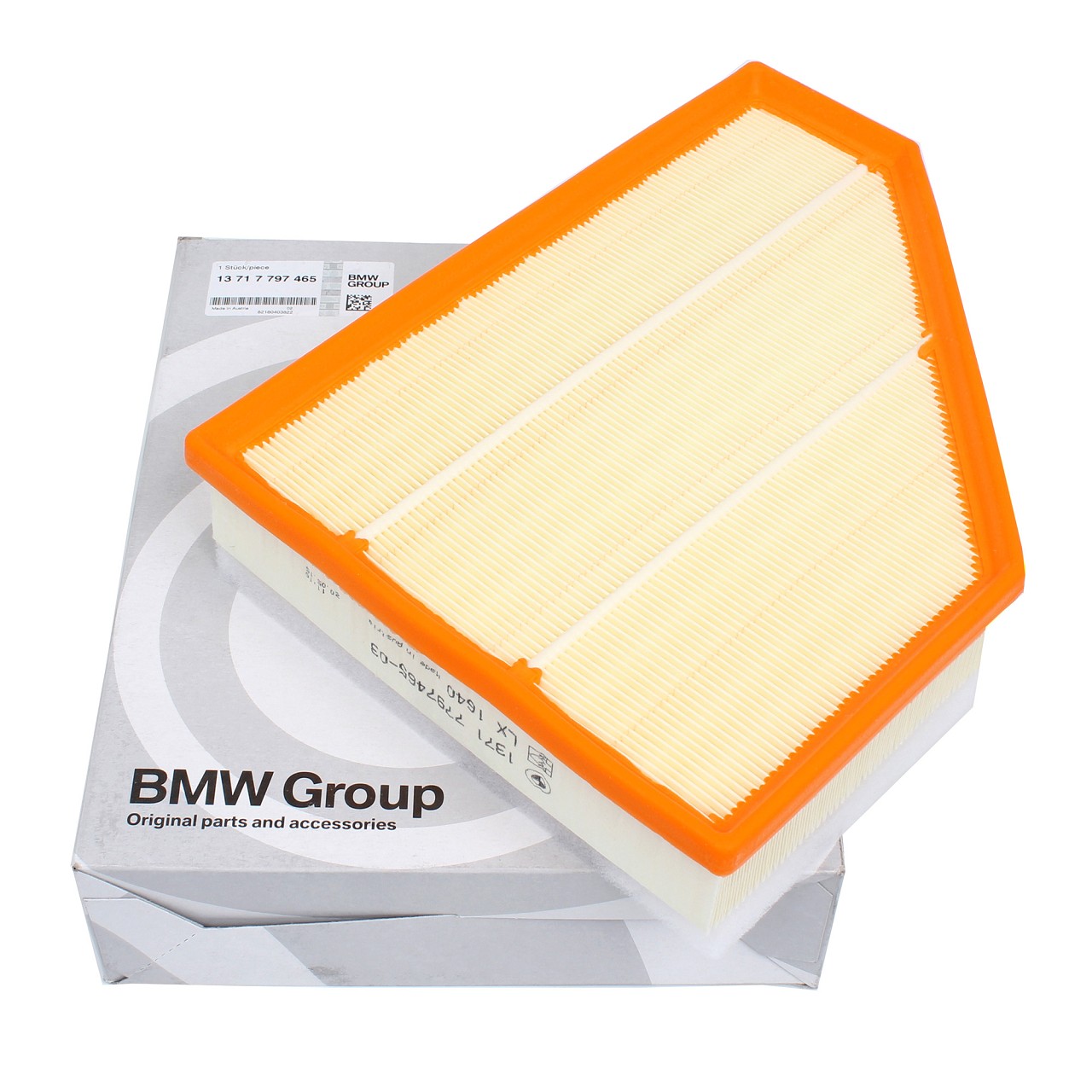 ORIGINAL BMW Luftfilter E81 E87 E88 E82 E90 E93 E92 E91 X1 E84 13717797465