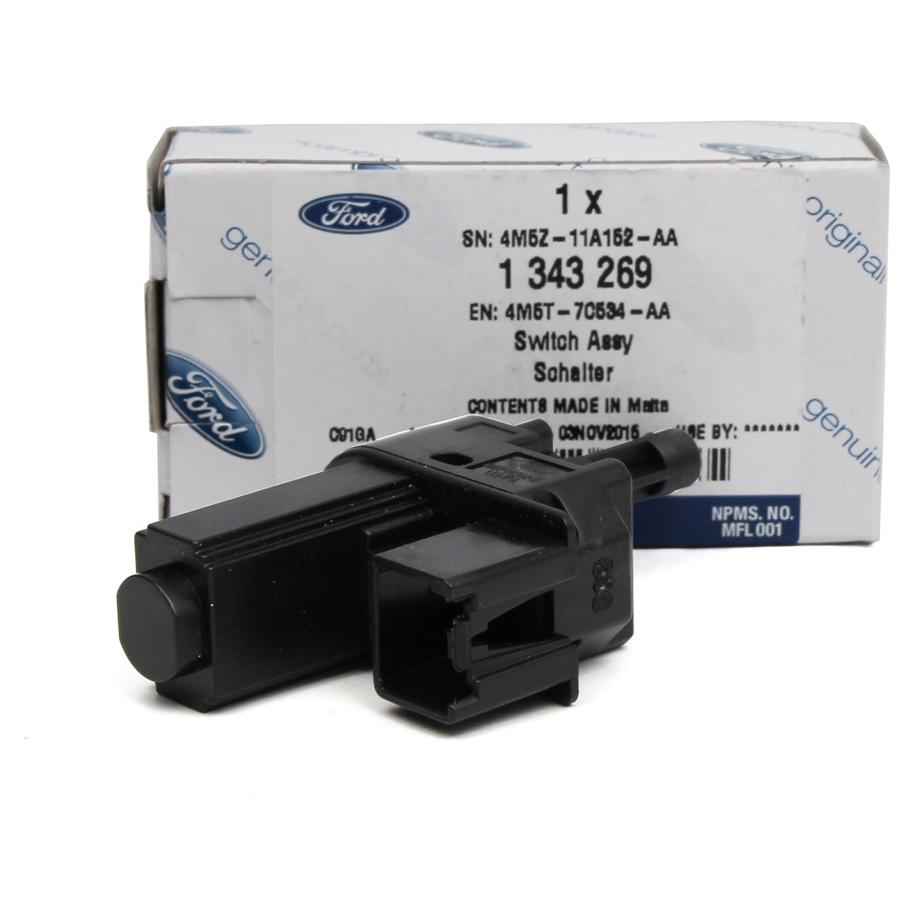 ORIGINAL Ford Kupplungspedalsensor B-Max C-Max Ecosport Fiesta Focus Ranger 1343269