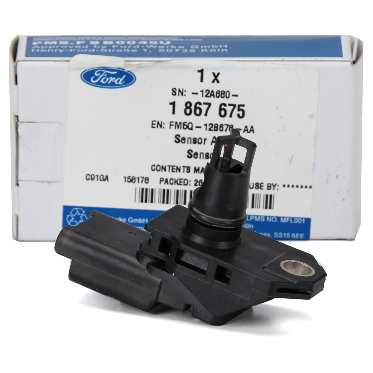 ORIGINAL Ford Saugrohrdrucksensor Luftdrucksensor Focus Mondeo S-Max 1867675