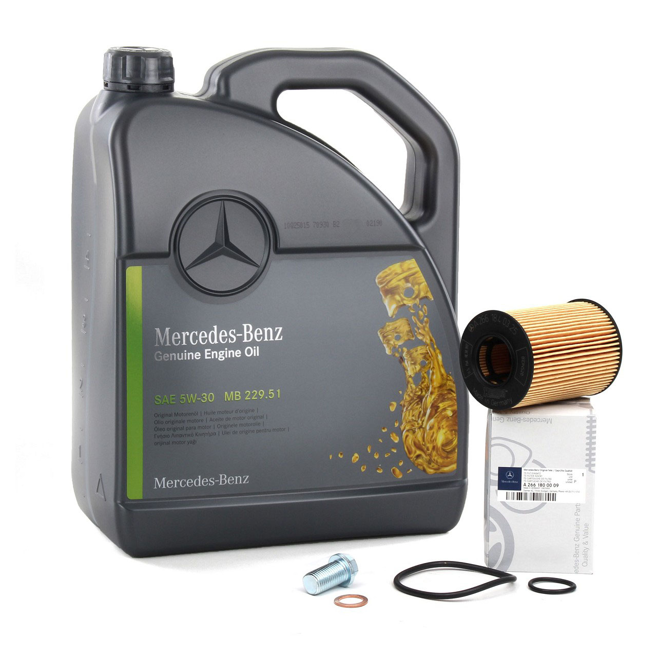 Original Mercedes-Benz Ölfilter Ölfiltereinsatz A2661800009