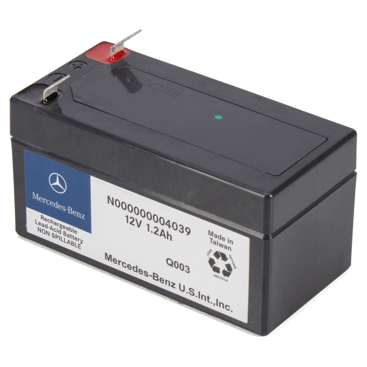 ORIGINAL Mercedes AGM Backup Batterie Stützbatterie 12V 1.2Ah