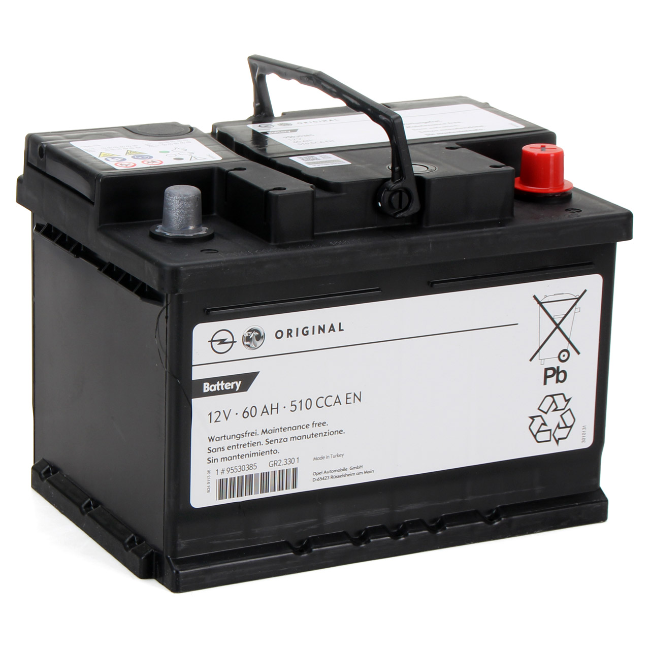 Original OPEL Autobatterien - 95530385
