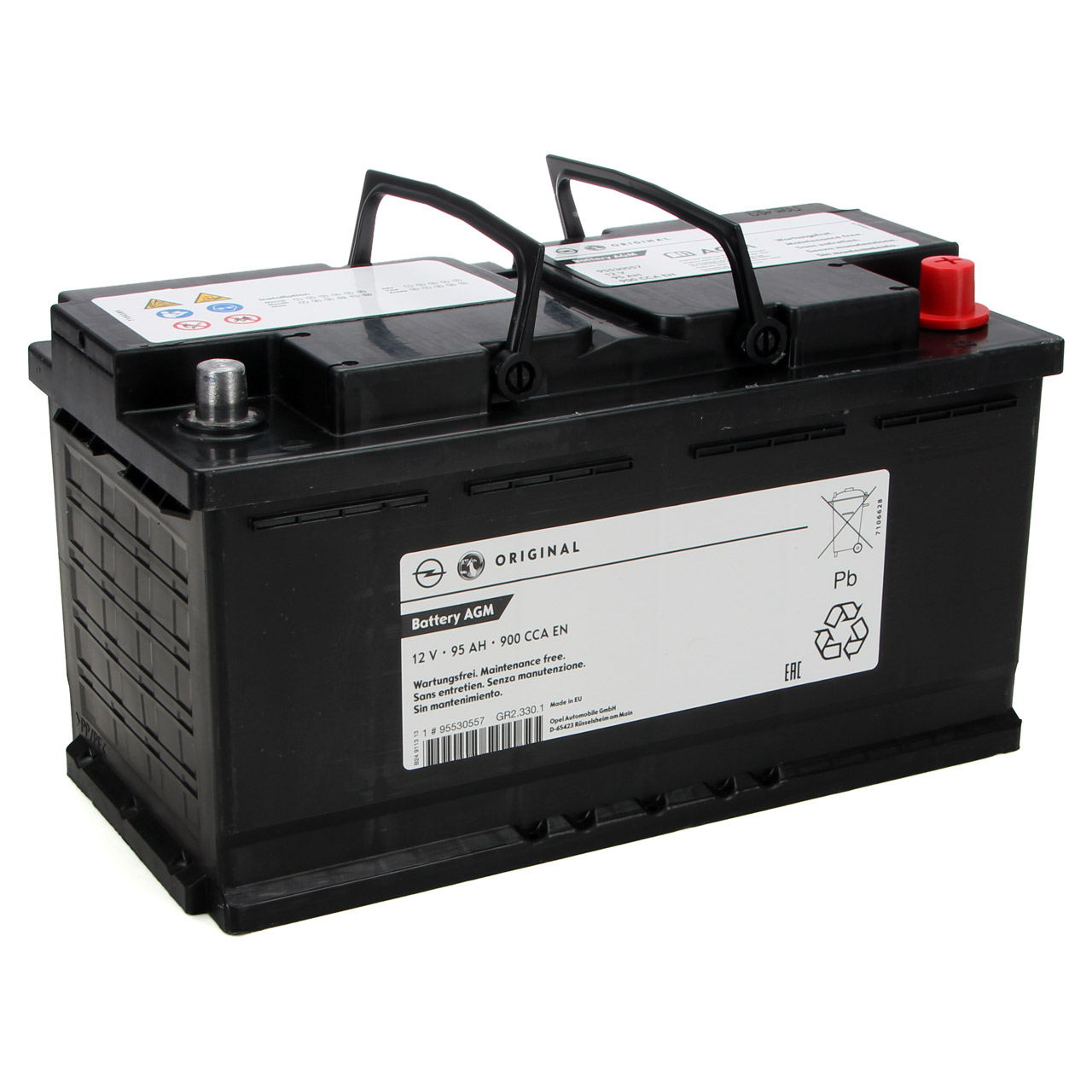 Original OPEL Autobatterien - 95530557