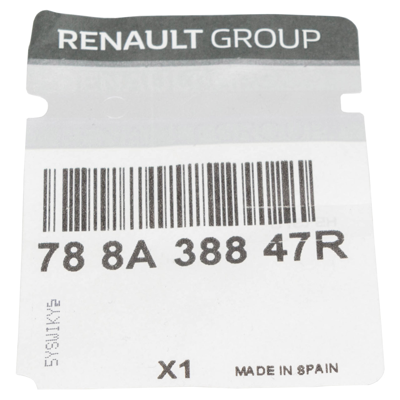 ORIGINAL Renault Verbreiterung Radlauf Captur 1 hinten links 788A38847R