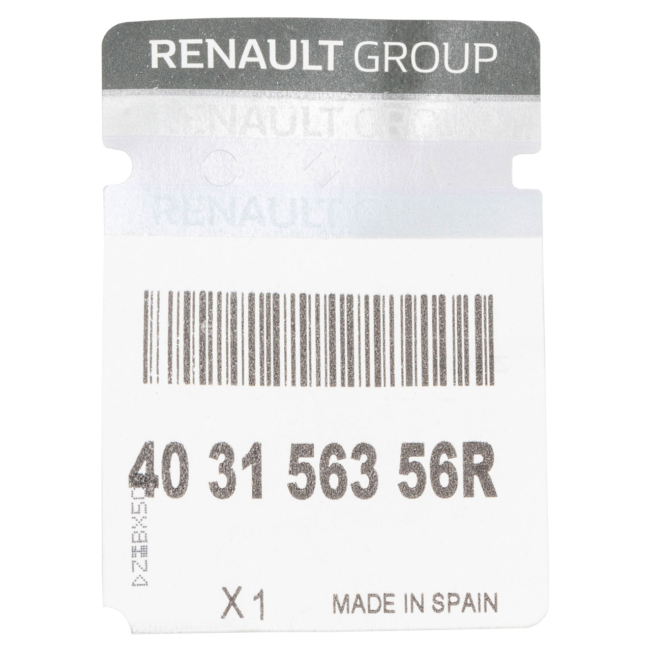 1x ORIGINAL Renault Radkappe Radblende PRAGMA 16 Zoll Silber Kadjar 403156356R