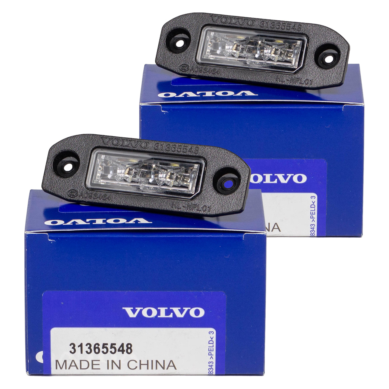 OZ-LAMPE LED Kennzeichenbeleuchtung für VOL-VO V70 S80 XC60 XC70
