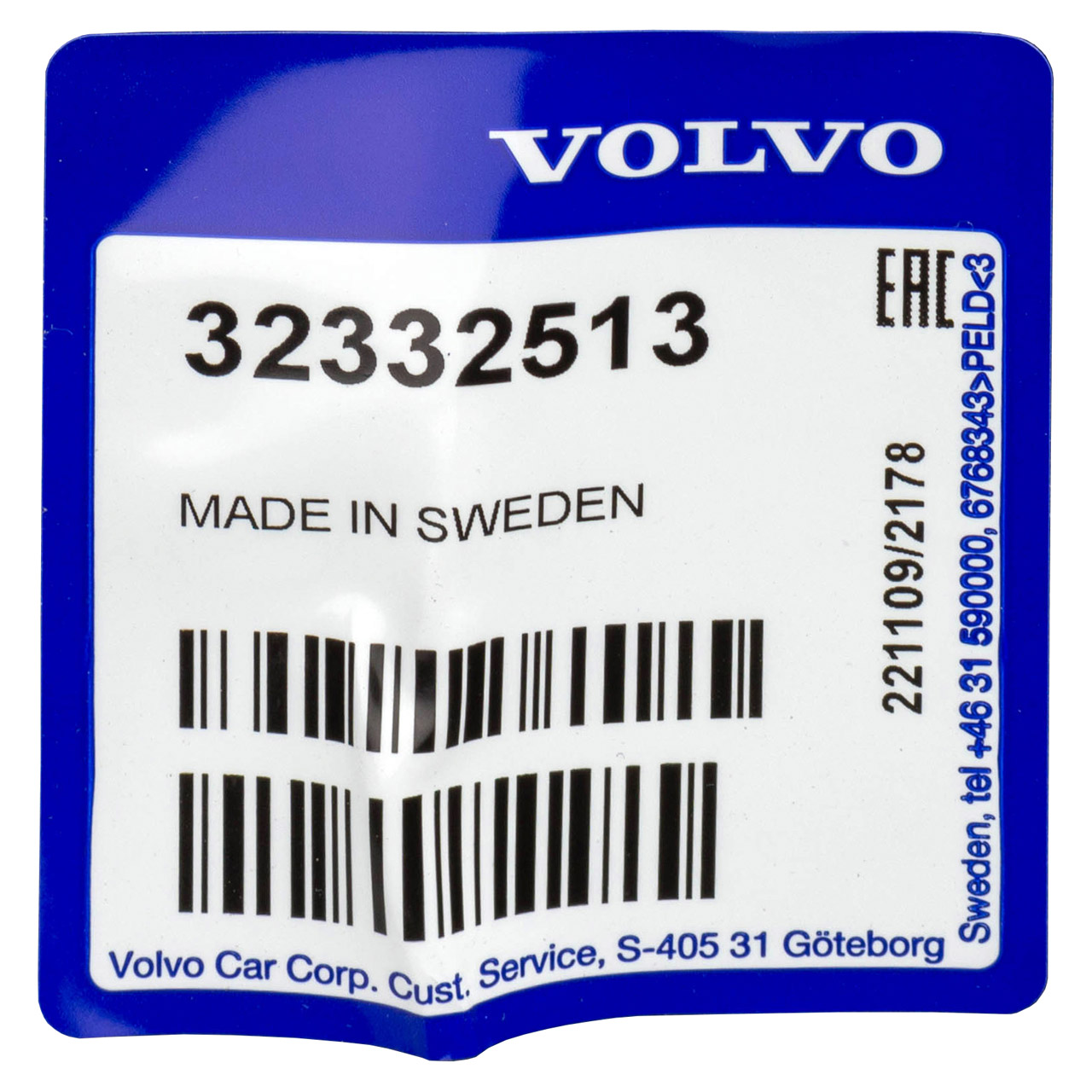 ORIGINAL Volvo Kofferraumwanne Laderaumwanne | C40 XC40 536 32332513 Schwarz myparto Recharge