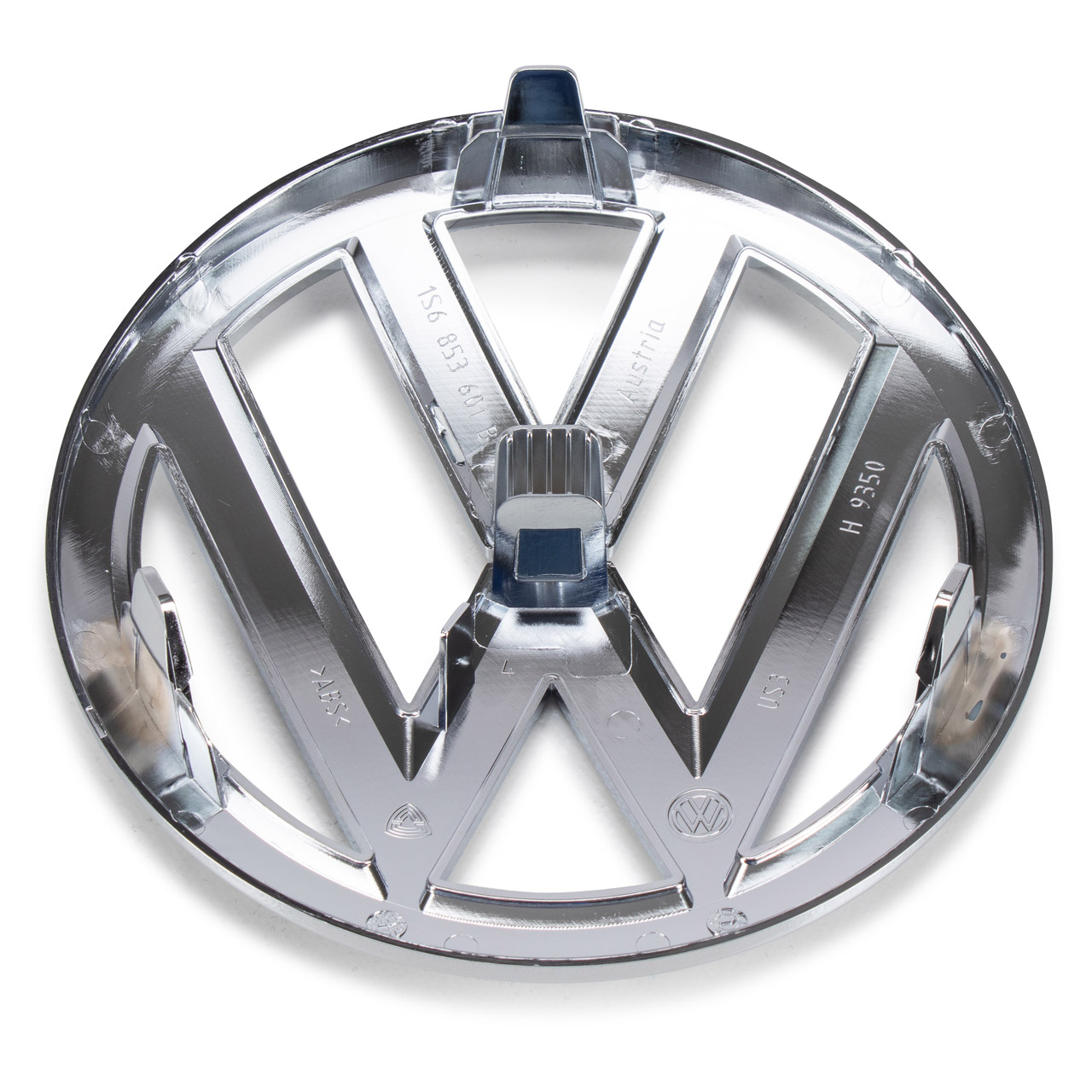 ORIGINAL VW Emblem Logo Motorhaube Chrom UP bis 2016 1S6853601B 739