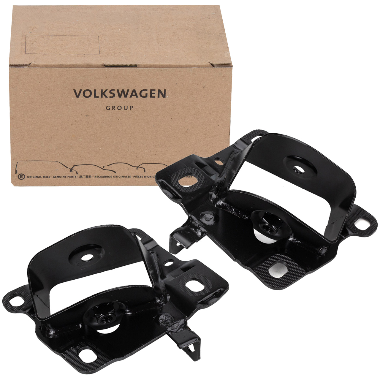 2x ORIGINAL AUDI VW Lagerbock Achslenker Golf 4 Bora A3 8L1 TT 8N Leon Octavia 1 hinten