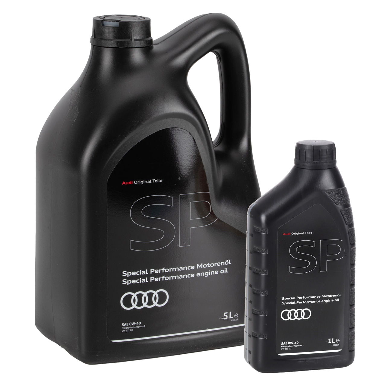 6L 6 Liter ORIGINAL AUDI Special Performance SAE 0W40 Motoröl Öl VW 511.00