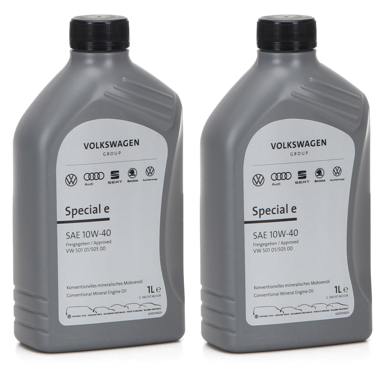 2 Liter ORIGINAL VW Motoröl Öl 10W-40 SPECIAL E 501.01 505.00 GS60107M2