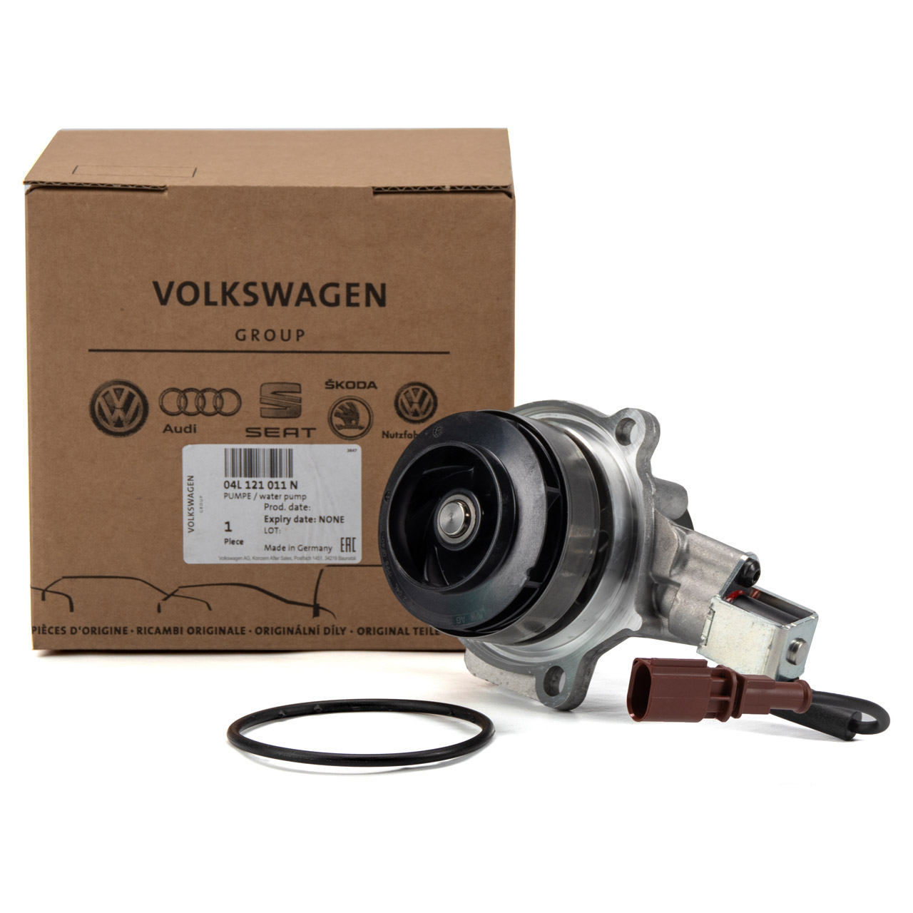 ORIGINAL VW Wasserpumpe Golf 7 Passat B8 Polo 6 Tiguan Touran T6 1.6/2.0 TDI 04L121011N