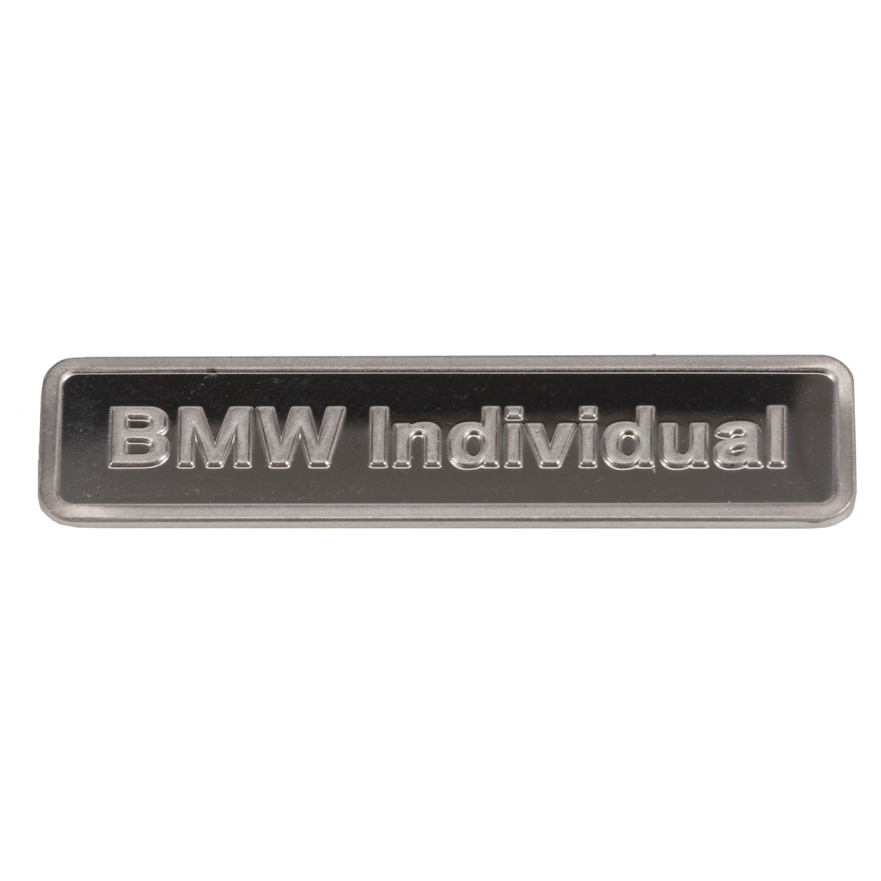 4x ORIGINAL BMW Emblem Schriftzug BMW Individual Felge 3er E46 E90-93 E60 F10 36137897226