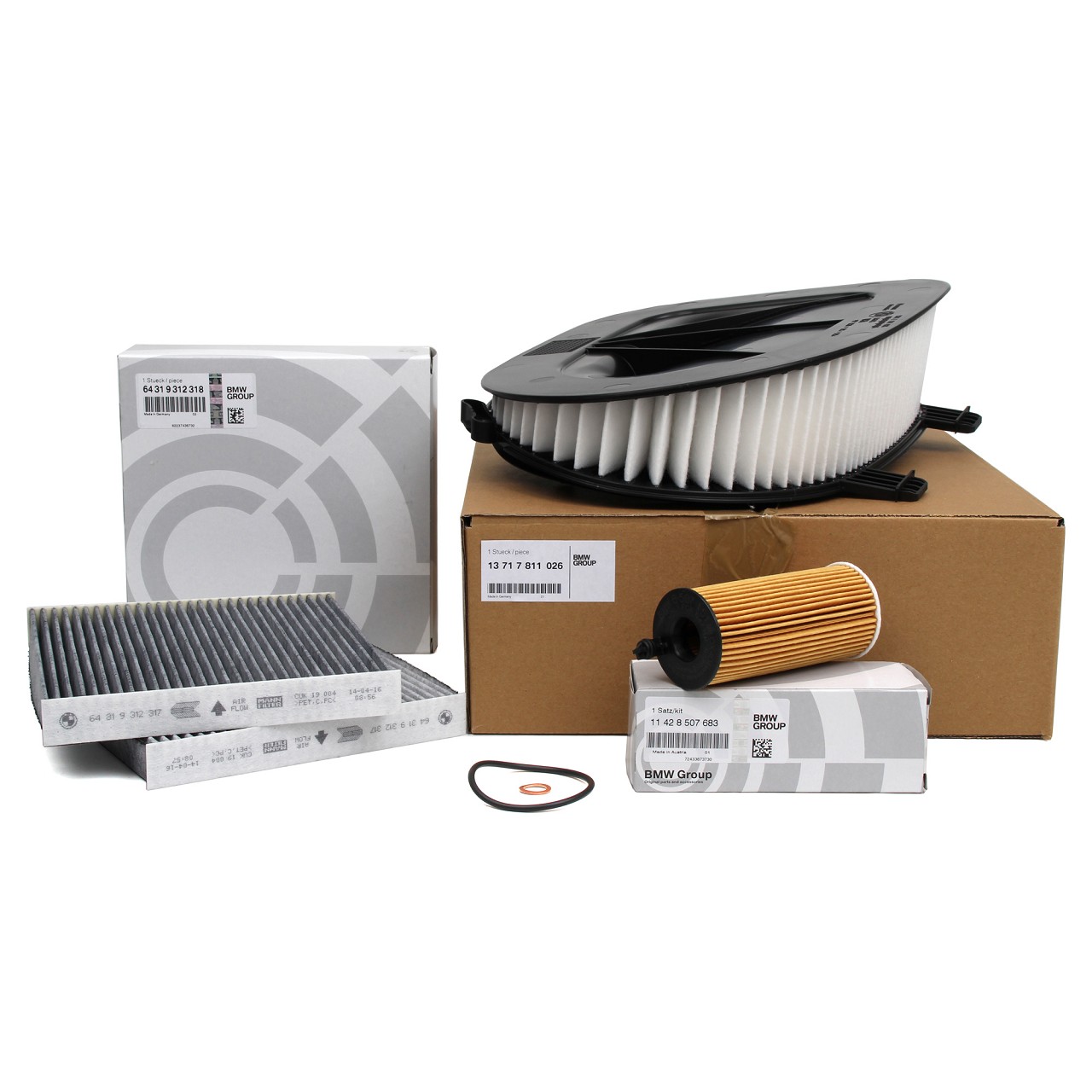 ORIGINAL BMW Inspektionskit Filterpaket Filterset X3 F25 sDrive18d xDrive20d/30d