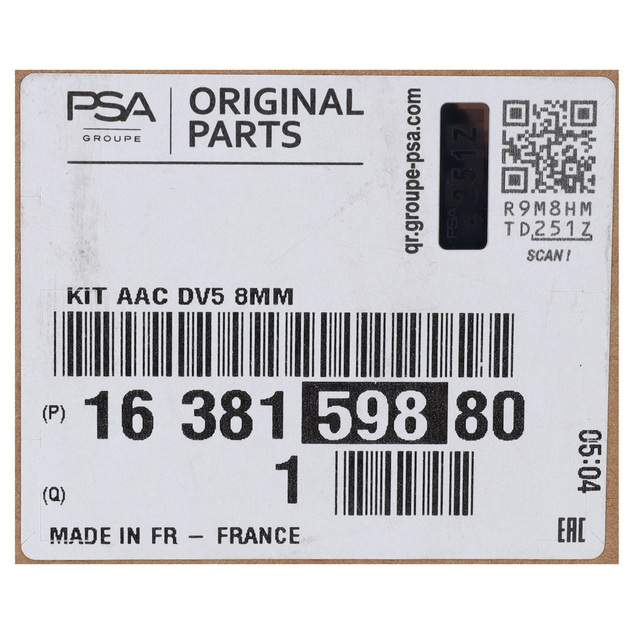 ORIGINAL PSA Nockenwellensatz Berlingo C4 3 308 2 + 3 508 3 5008 2 1.5 BlueHDi 1638159880