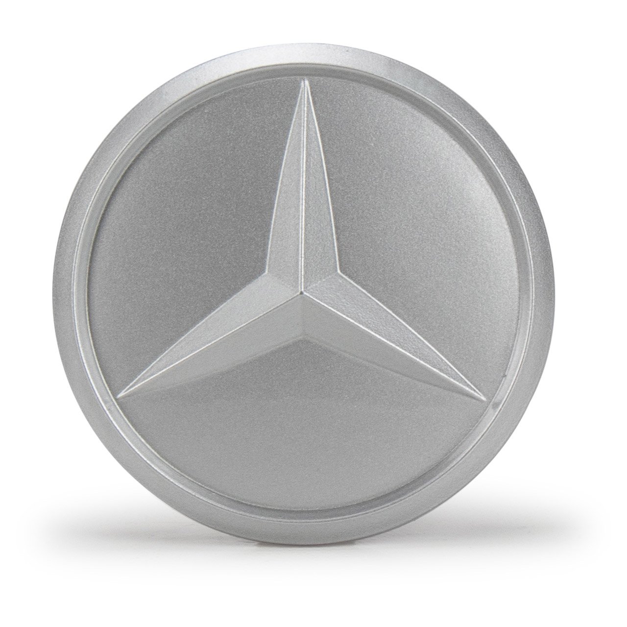 1x ORIGINAL Mercedes-Benz Nabendeckel Felgendeckel Barock Ø 80mm SILBER 1074000025