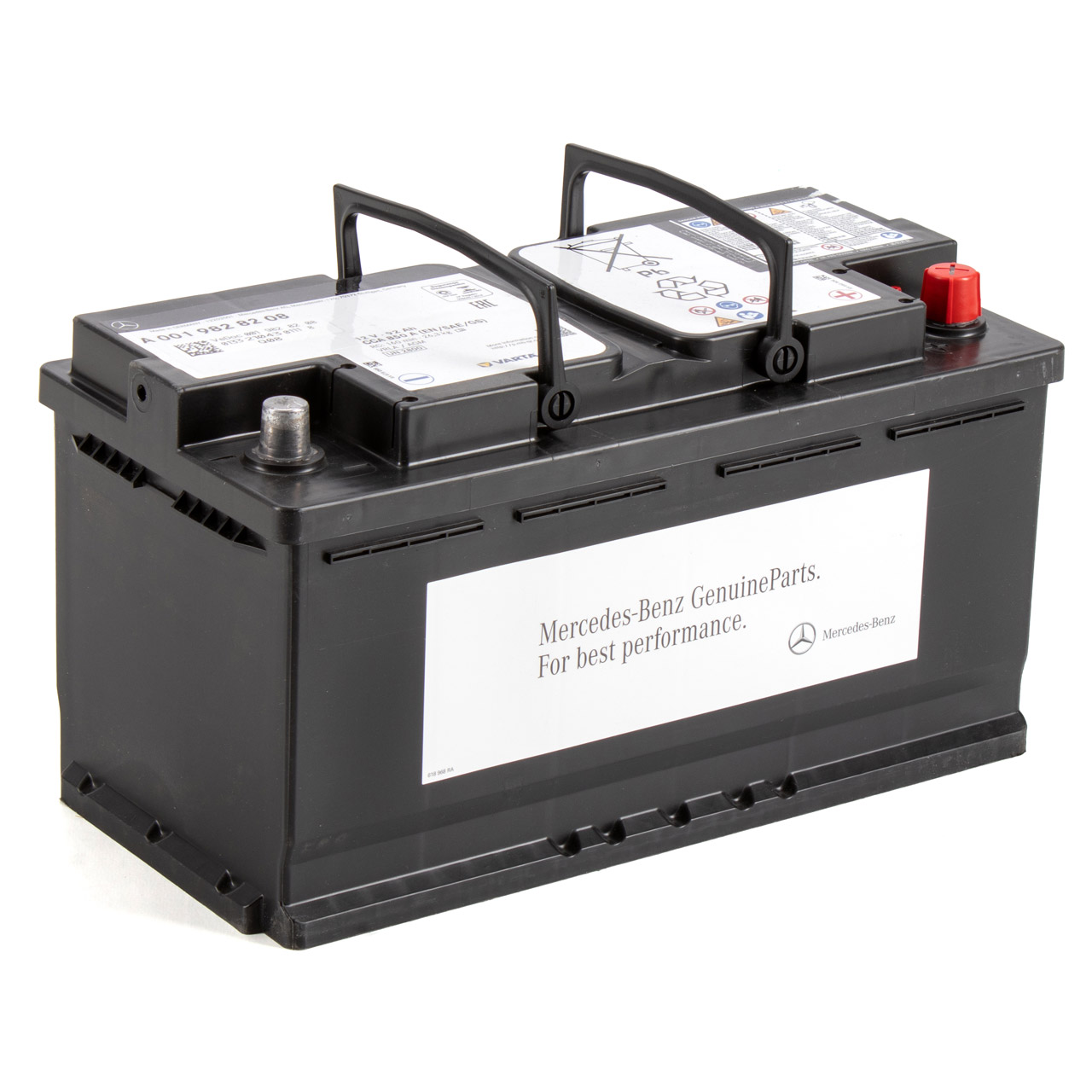 ORIGINAL Mercedes AGM Autobatterie Batterie Starterbatterie 12V 92Ah 001982820826