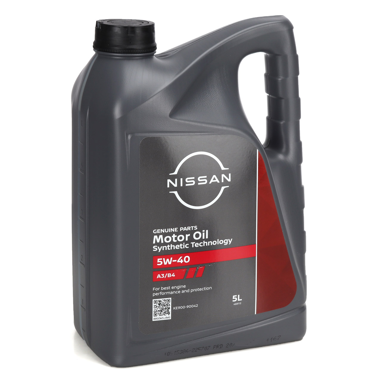 5L 5Liter ORIGINAL Nissan Motoröl Öl 5W-40 5W40 ACEA A3/B4 API SN/CF KE900-90042