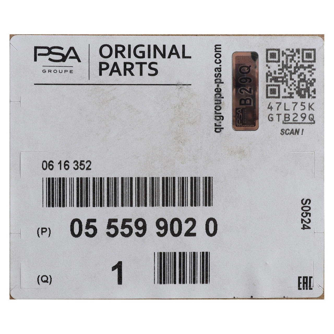 ORIGINAL PSA Opel Zweimassenschwungrad Astra J Corsa E Insignia A Zafira C 1.4 55599020