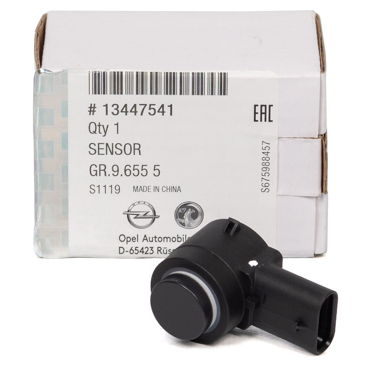 ORIGINAL Opel Sensor Einparkhilfe Einparksensor Rückfahrsensor Astra K 13447541