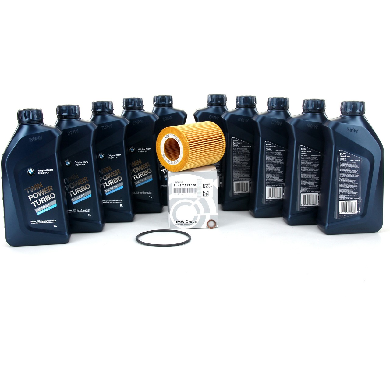 10L 10 Liter ORIGINAL BMW Motoröl Öl 5W30 LongLife-04 + Ölfilter 11427512300