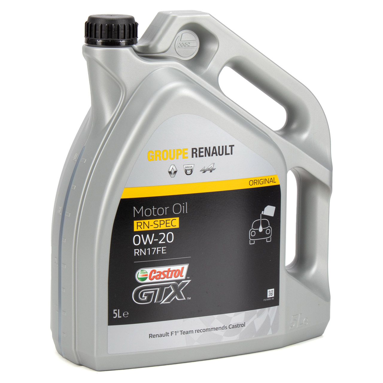 9 Liter ORIGINAL Renault Motoröl Öl CASTROL GTX RN-SPEC 0W20 RN17FE