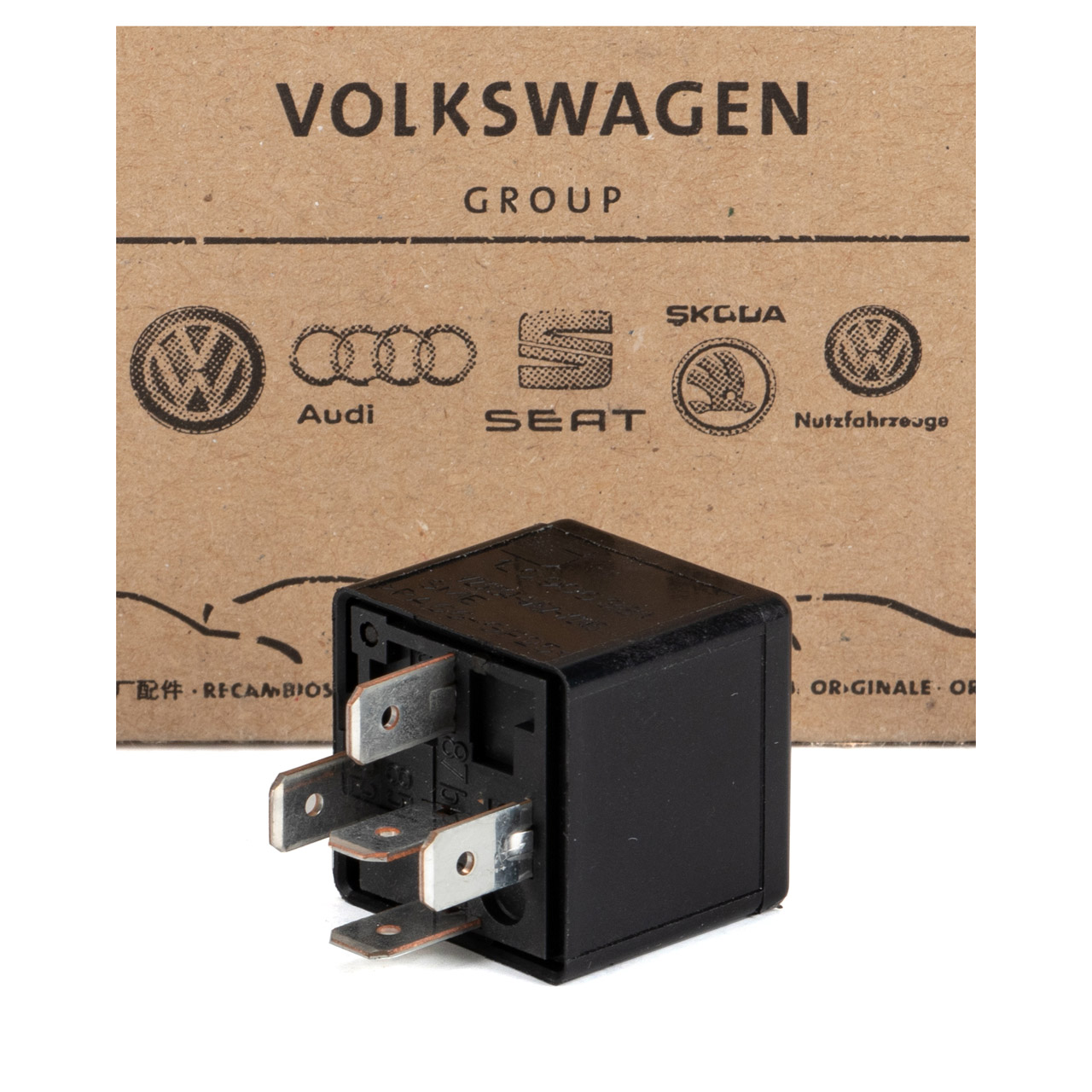 ORIGINAL VW Audi Skoda Multifunktionsrelais Relais 12V 40A Golf 2-6 A3 A4 Leon 1L0906381