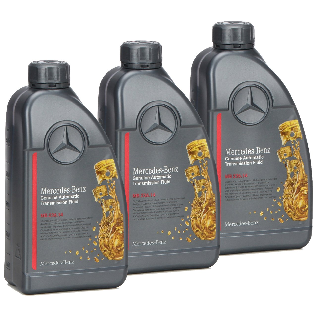 3L 3 Liter ORIGINAL Mercedes-Benz Automatikgetriebeöl MB 236.14 000989680511