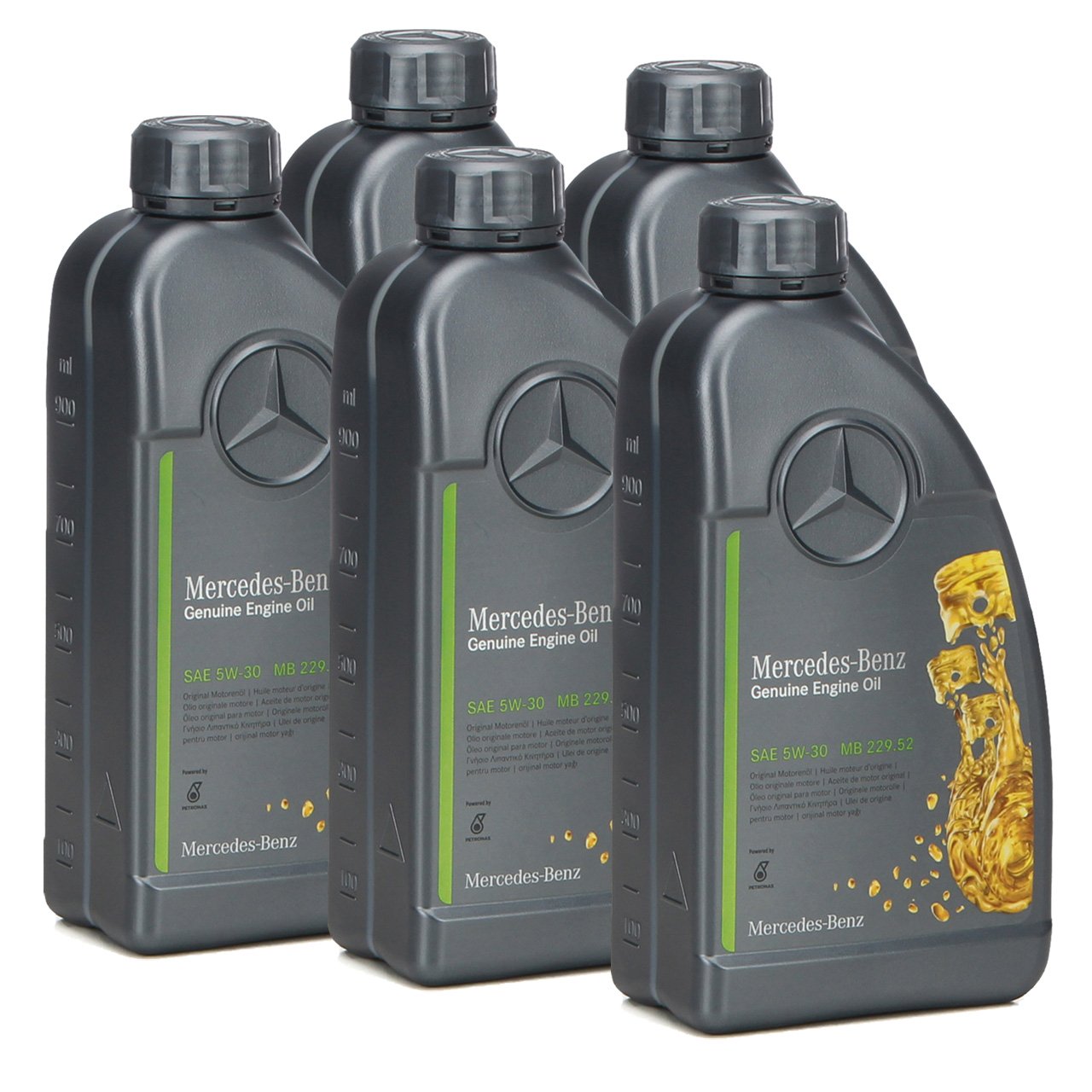 5L 5 Liter ORIGINAL Mercedes-Benz Motoröl ÖL 5W30 5W-30 MB 229.52 000989330911