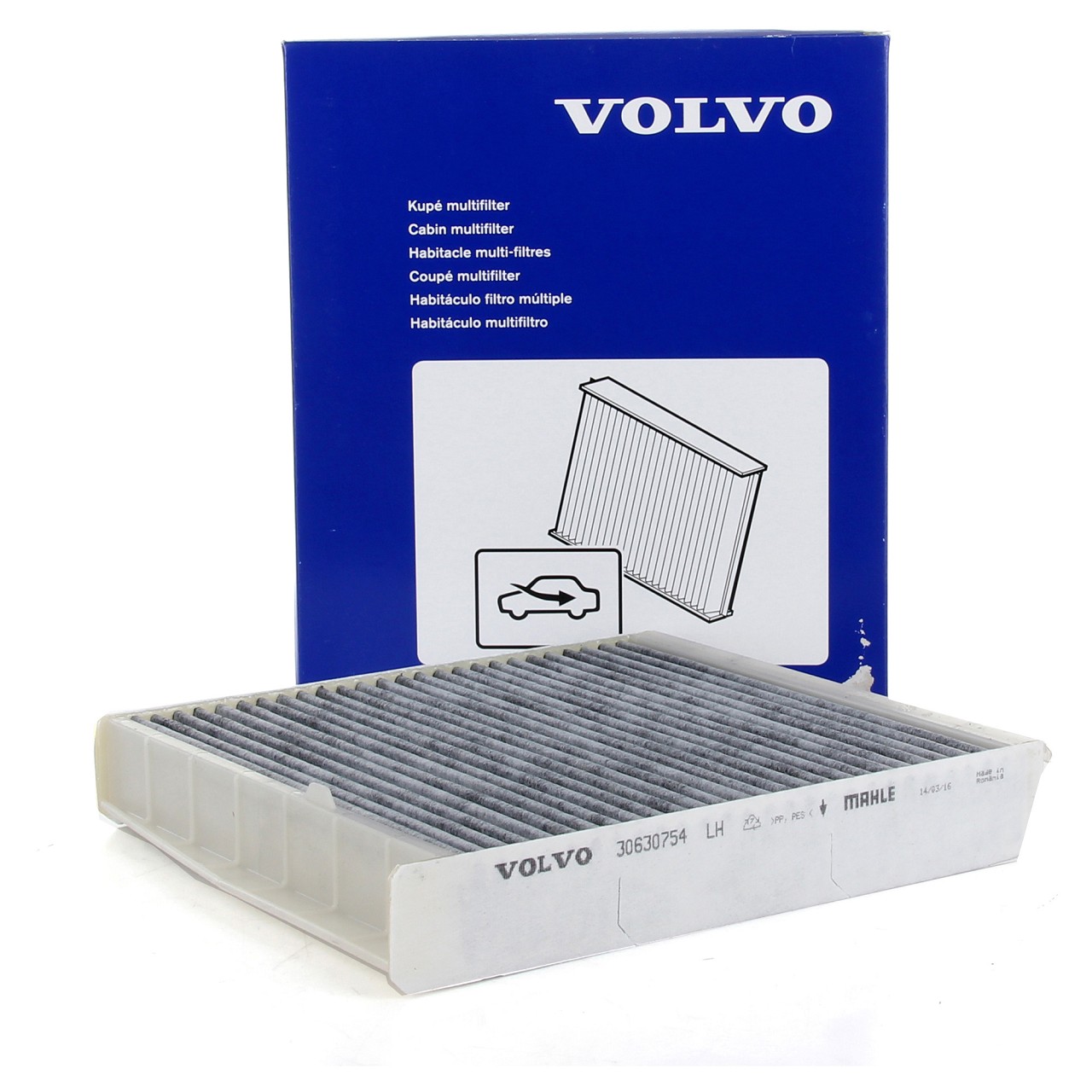 ORIGINAL Volvo Innenraumfilter Aktivkohlefilter C70 I S60 S70 S80 I 30630754