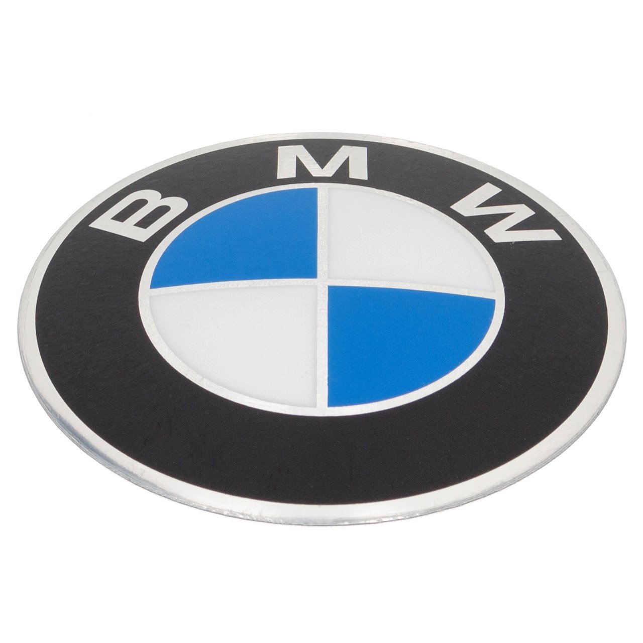 1x ORIGINAL BMW Nabendeckel Aufkleber Emblem Radzierblende Ø 82mm 36131181104
