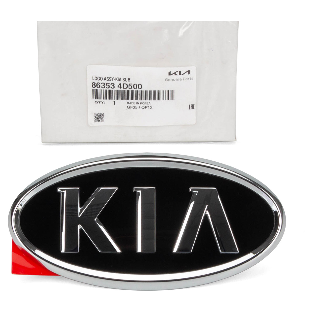 ORIGINAL Kia Emblem Plakette Logo Heckklappe Sportage 4 hinten 863534D500