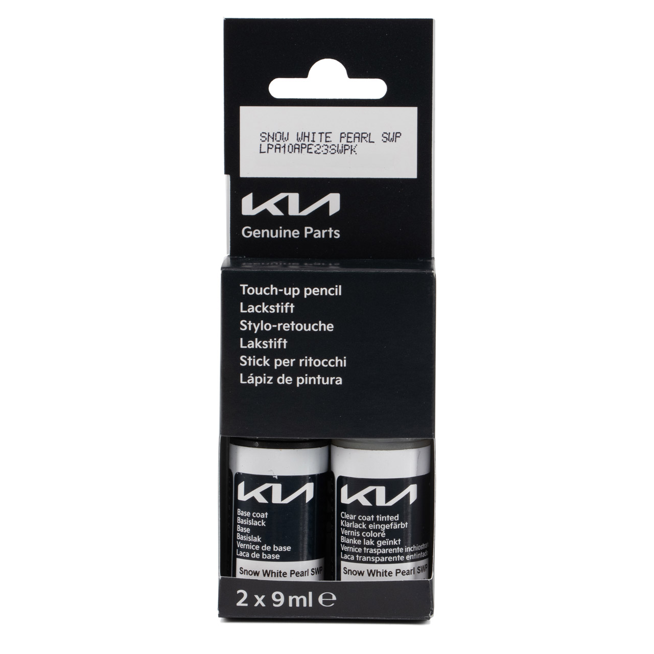 ORIGINAL Kia Lackstift Set Snow White Pearl SWP + Klarlack 2x 9ml LPA10APE23SWPK MHD 01.27