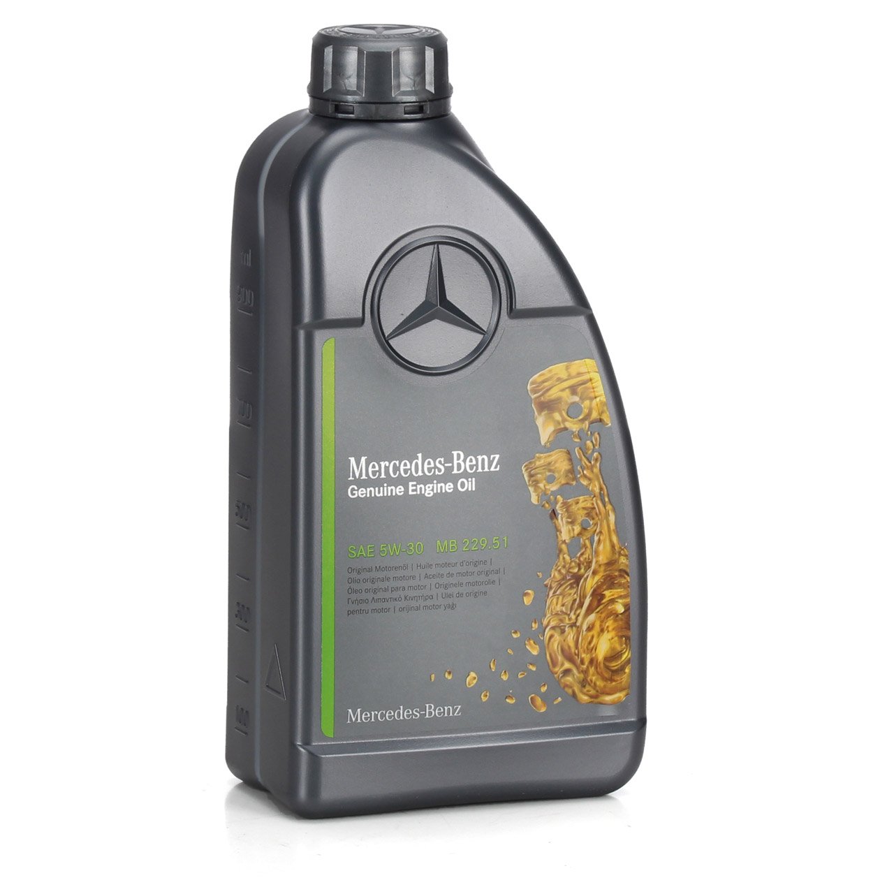 1L 1 Liter ORIGINAL Mercedes-Benz Motoröl Öl 5W-30 MB 229.51 000989690611