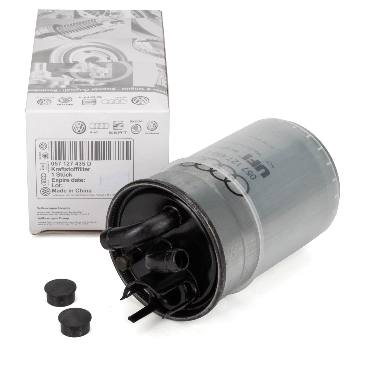 ORIGNAL VW Audi Kraftstofffilter Diesel Passat B5 A4 B5 B6 B7 A6 C5 2.5 TDI 057127435D