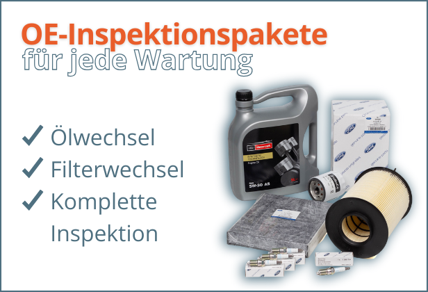 OE-Inspektionspakete für jeden Wartungsanlass