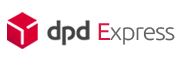 DPD Express logo for express shipping of spare parts and car accessories