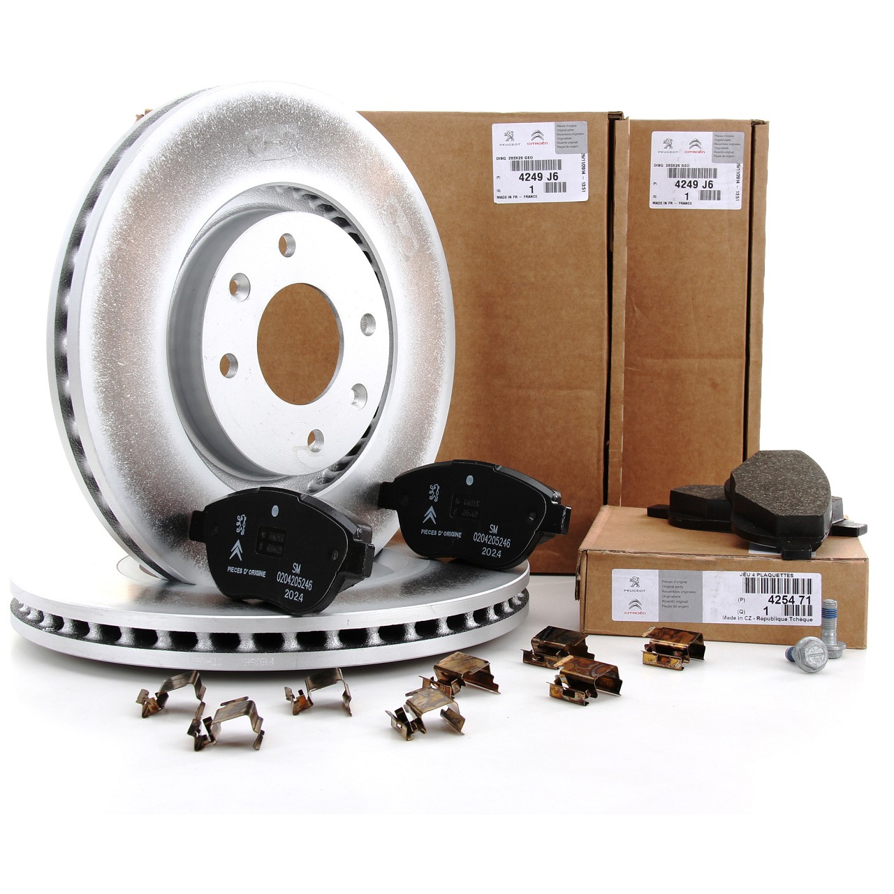 Peugeot braking kits